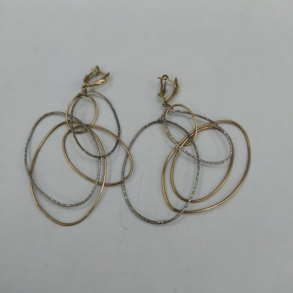 ARETES PAR ORO 14 K 4.9 GRMS (SEMINUEVO)