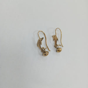 ARETES PAR ORO 8 K 1.3 GRMS (SEMINUEVO)
