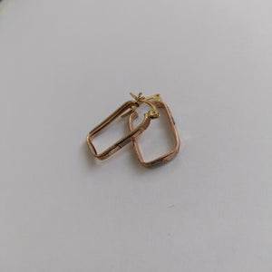 ARRACADAS PAR ORO 14 K 2 GRMS (SEMINUEVO)