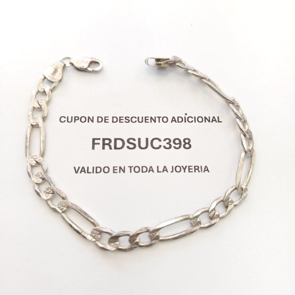 PULSERA PLATA 12.9 GRMS (SEMINUEVO)