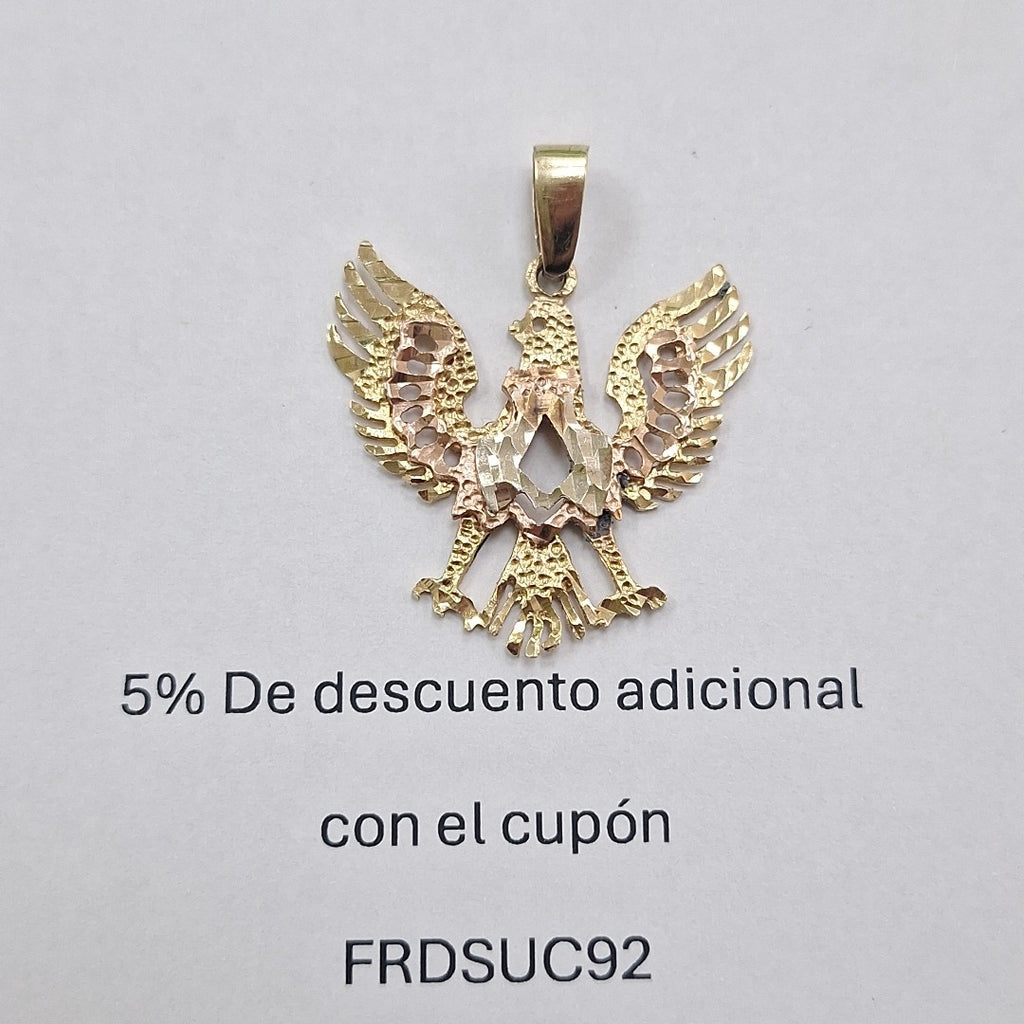 DIJE ORO COMBINADO 14 K 3,80 GRMS (SEMINUEVO)