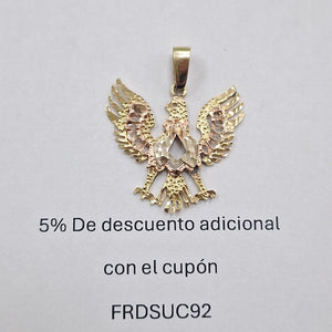 DIJE ORO COMBINADO 14 K 3,80 GRMS (SEMINUEVO)
