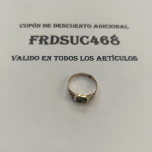 ANILLO DE GRADUACIÓN ORO 8 K 1,90 GRMS (SEMINUEVO)