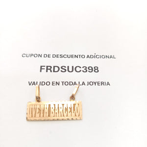 DIJE ORO 8 K 2,60 GRMS (SEMINUEVO)