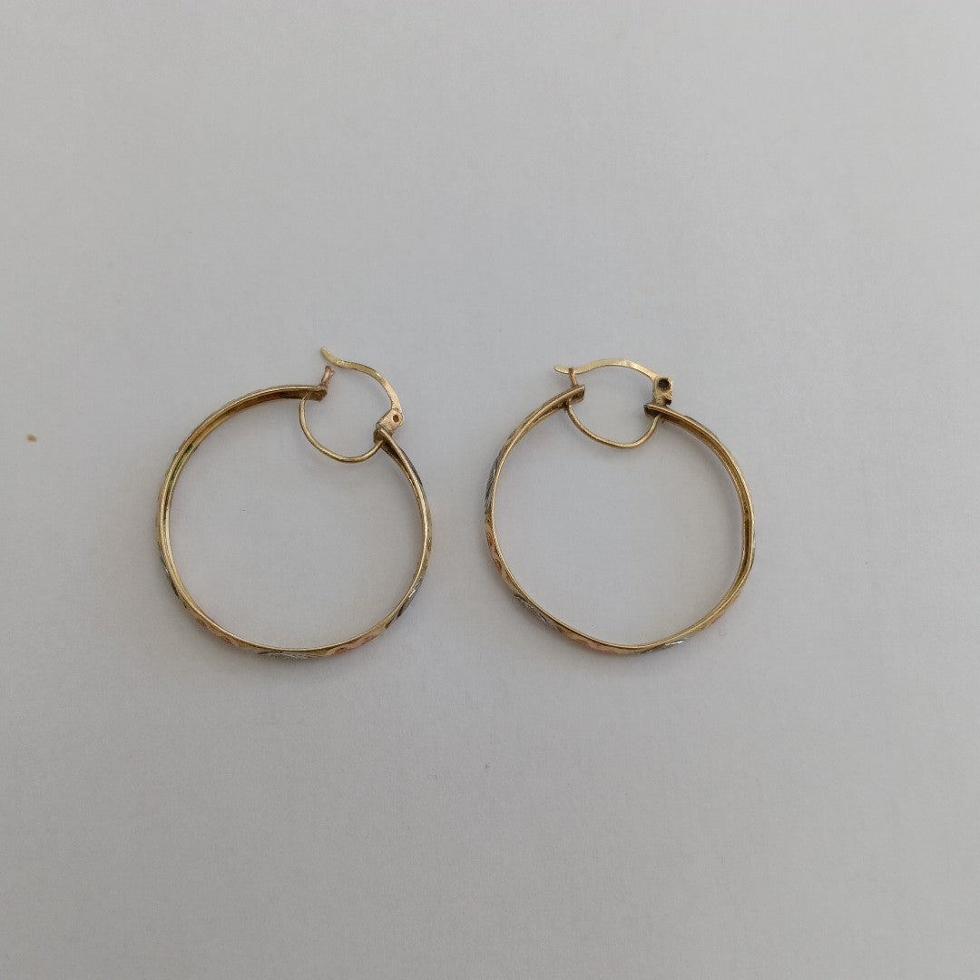 ARRACADAS PAR ORO 14 K 2,80 GRMS (SEMINUEVO)