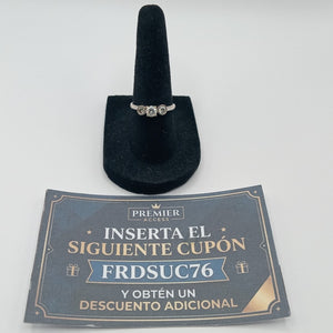 ANILLITO ORO, ORO BLANCO 14 K 2.2 GRMS (SEMINUEVO)