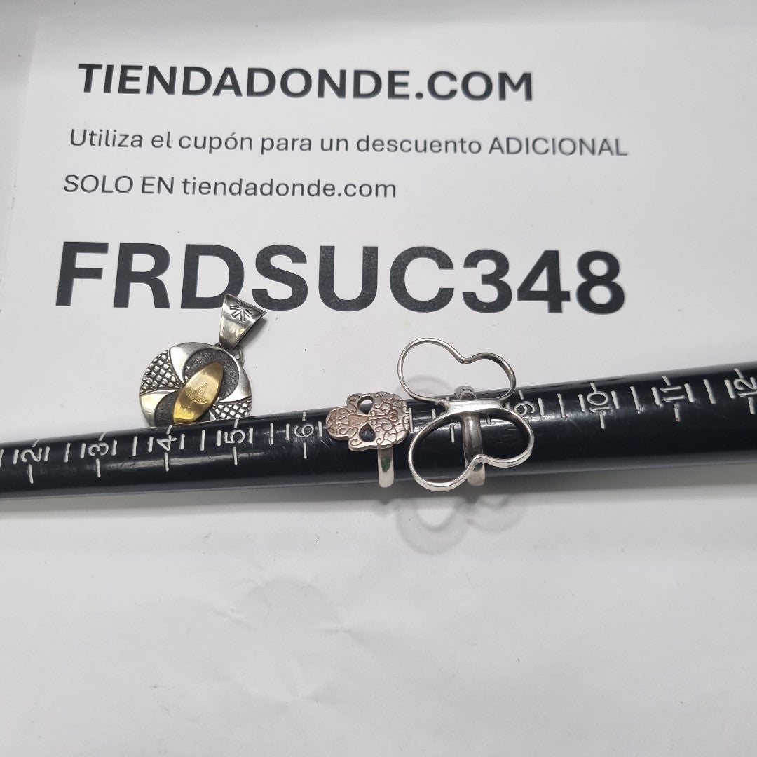 ANILLITO, DIJE PLATA 15.3 GRMS (SEMINUEVO)