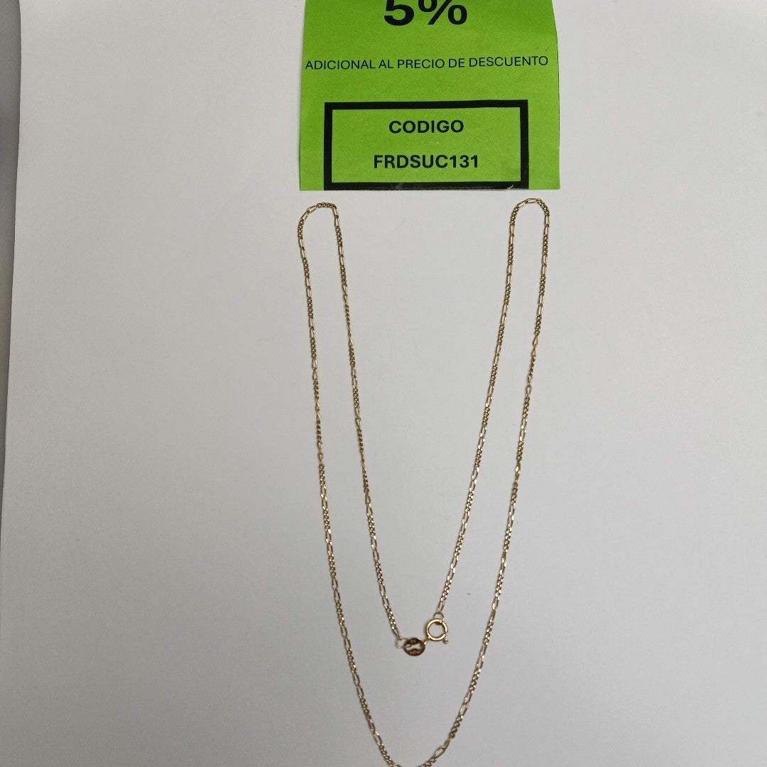 CADENA ORO 8 K 2.2 GRMS (SEMINUEVO)
