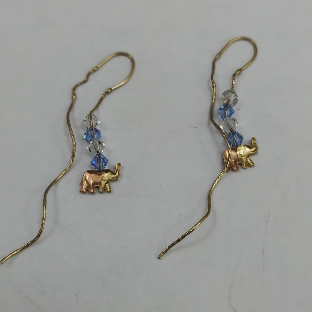 ARETES PAR ORO 14 K 1.7 GRMS (SEMINUEVO)