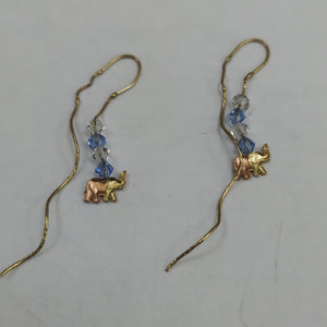 ARETES PAR ORO 14 K 1.7 GRMS (SEMINUEVO)