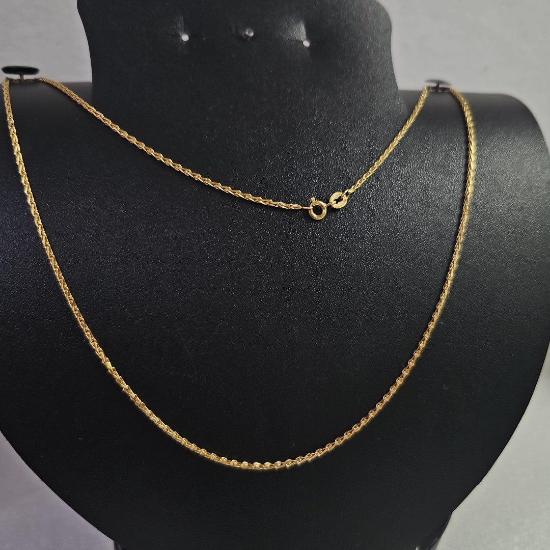 CADENA ORO 14 K 2.6 GRMS (SEMINUEVO)