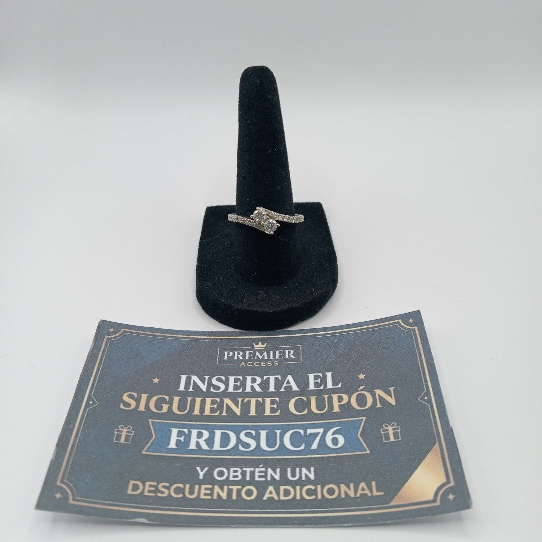 ANILLITO ORO, ORO BLANCO 14 K 3.2 GRMS (SEMINUEVO)