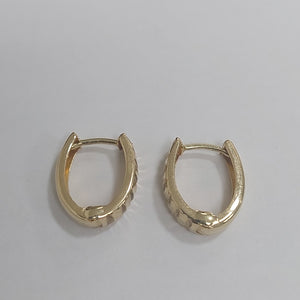 ARRACADAS PAR ORO 14 K 1.1 GRMS (SEMINUEVO)