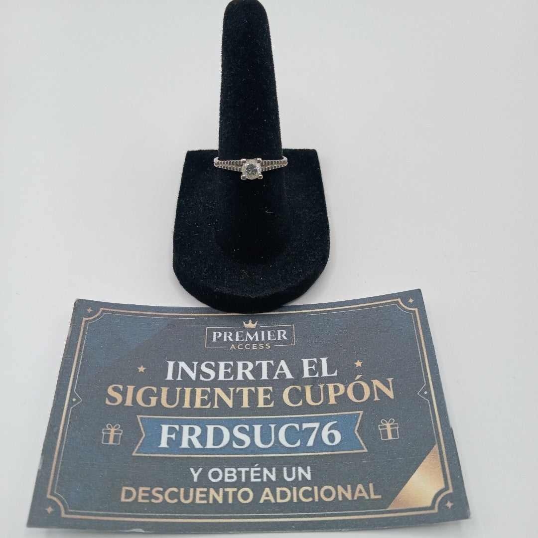 ANILLITO ORO, ORO BLANCO 14 K 2 GRMS (SEMINUEVO)
