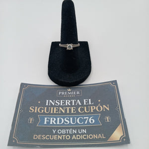 ANILLITO ORO, ORO BLANCO 14 K 2 GRMS (SEMINUEVO)