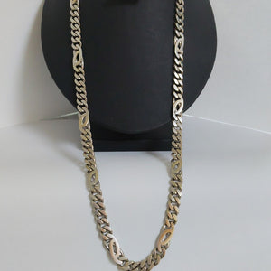 CADENA ORO, ORO BLANCO 18 K 132.7 GRMS (SEMINUEVO)