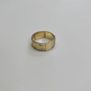 ARGOLLA DE LA SUERTE ORO 14 K 3.6 GRMS (SEMINUEVO)