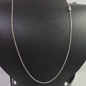 CADENA ORO BLANCO 14 K 1.4 GRMS (SEMINUEVO)