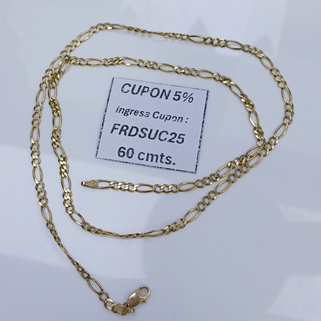 CADENA ORO 14 K 8.9 GRMS (SEMINUEVO)