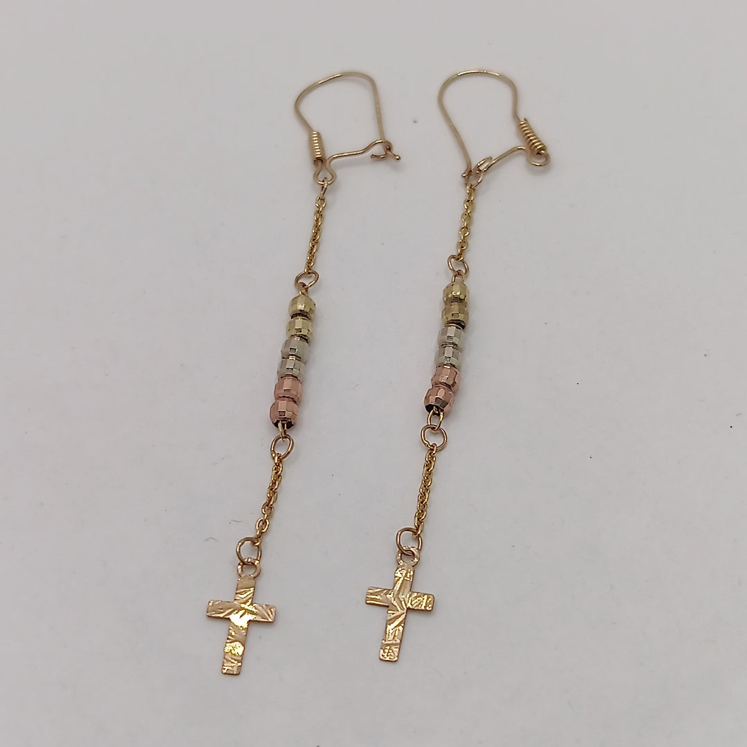 ARETES PAR ORO 10 K 1.5 GRMS (SEMINUEVO)