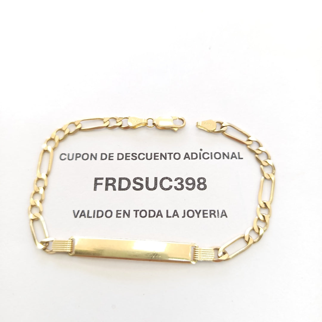 ESCLAVA ORO 14 K 7.8 GRMS (SEMINUEVO)