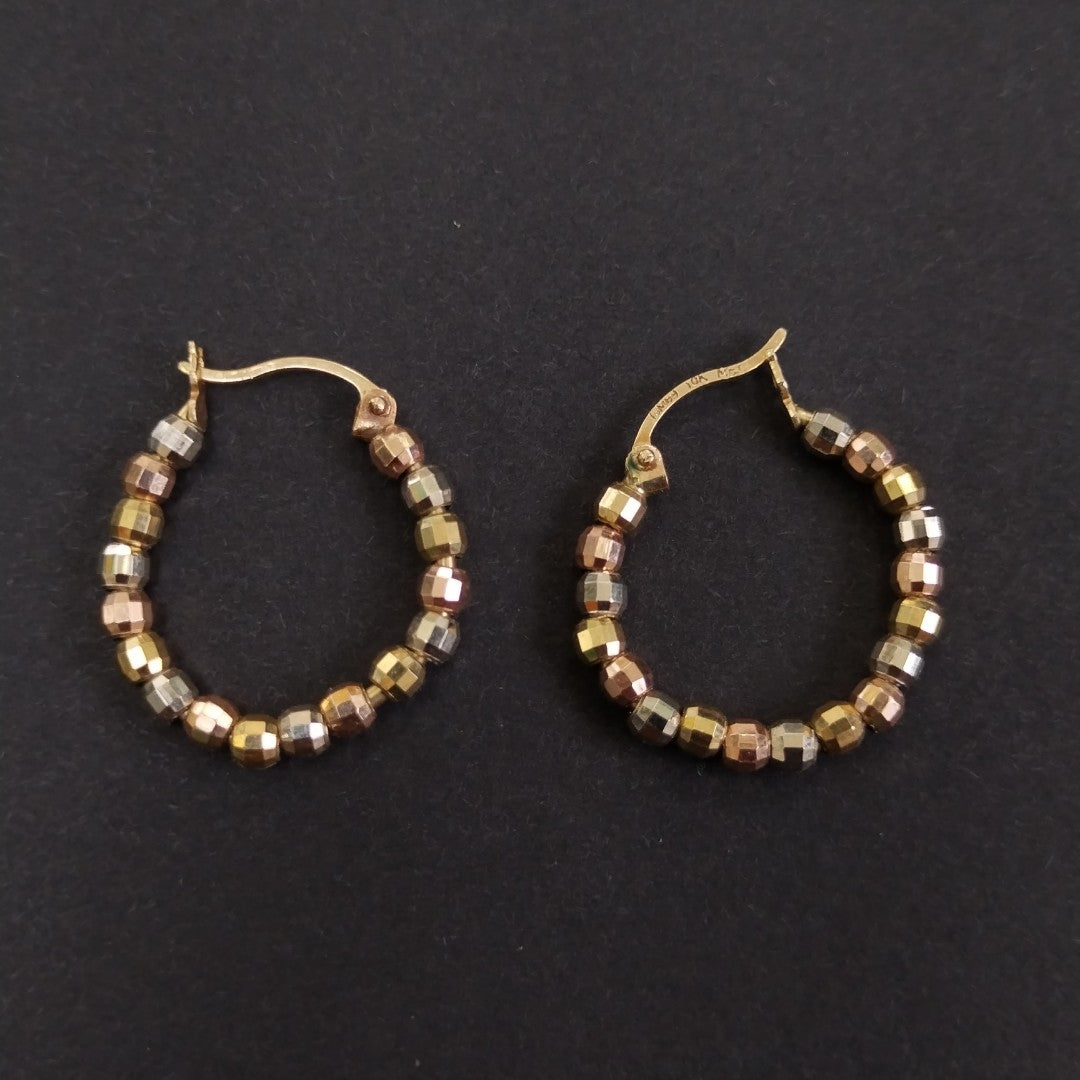 ARETES PAR ORO 10 K 2.5 GRMS (SEMINUEVO)