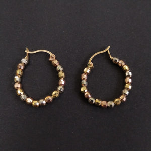 ARETES PAR ORO 10 K 2.5 GRMS (SEMINUEVO)
