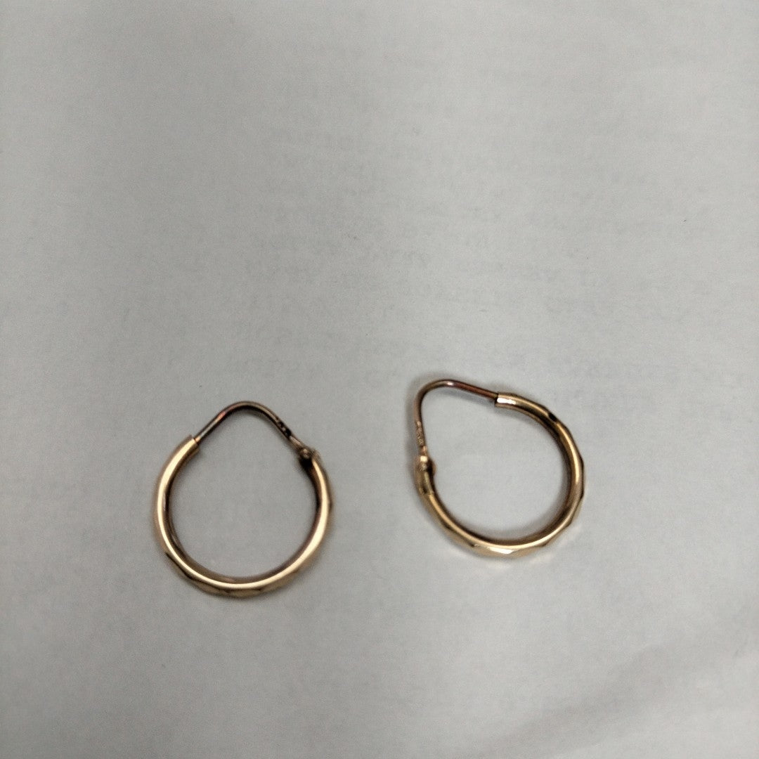ARRACADAS PAR ORO 10 K 0.9 GRMS (SEMINUEVO)