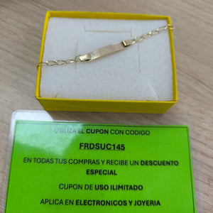 ESCLAVA ORO 10 K 2,30 GRMS (SEMINUEVO)