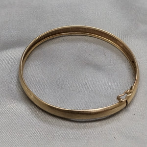 PULSERA RIGIDA ORO 14 K 4,50 GRMS (SEMINUEVO)