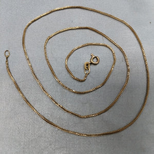 CADENA ORO 14 K 3 GRMS (SEMINUEVO)