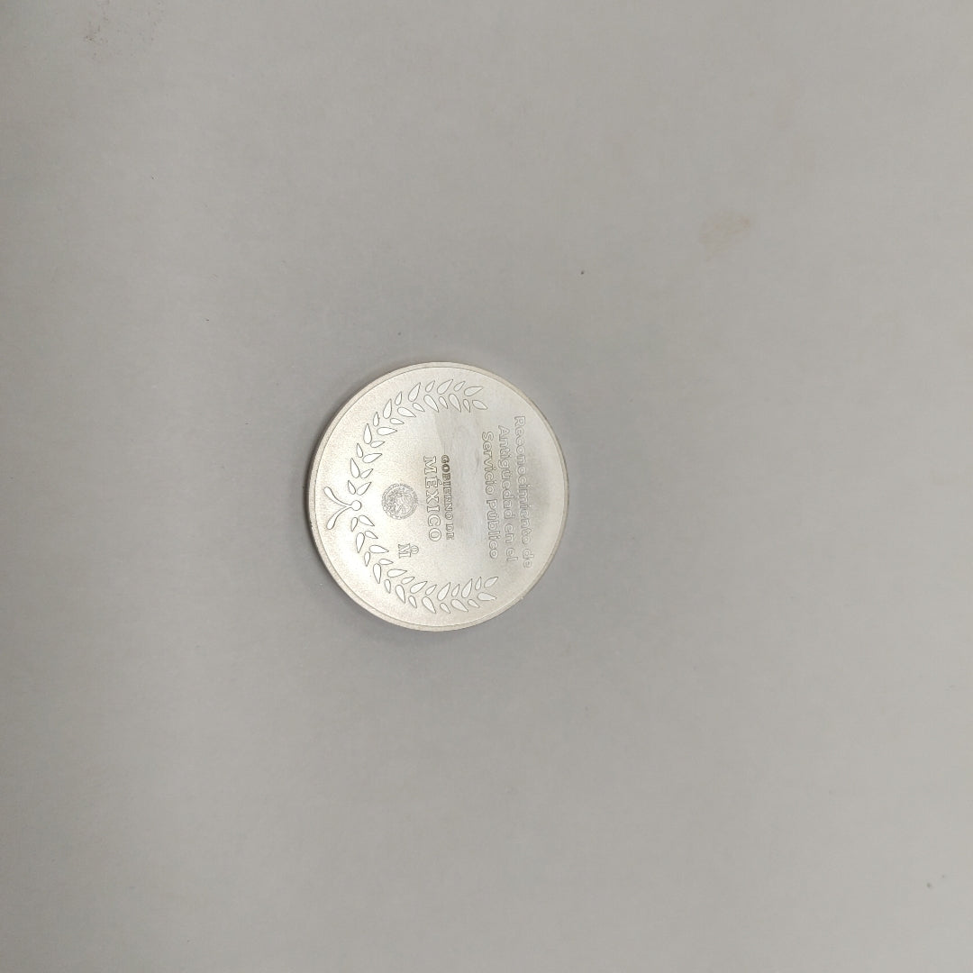 MEDALLA CONMEMORATIVA PLATA 28,00 GRMS (SEMINUEVO)