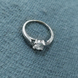 SOLITARIO ORO BLANCO 14 K 1,90 GRMS (SEMINUEVO)