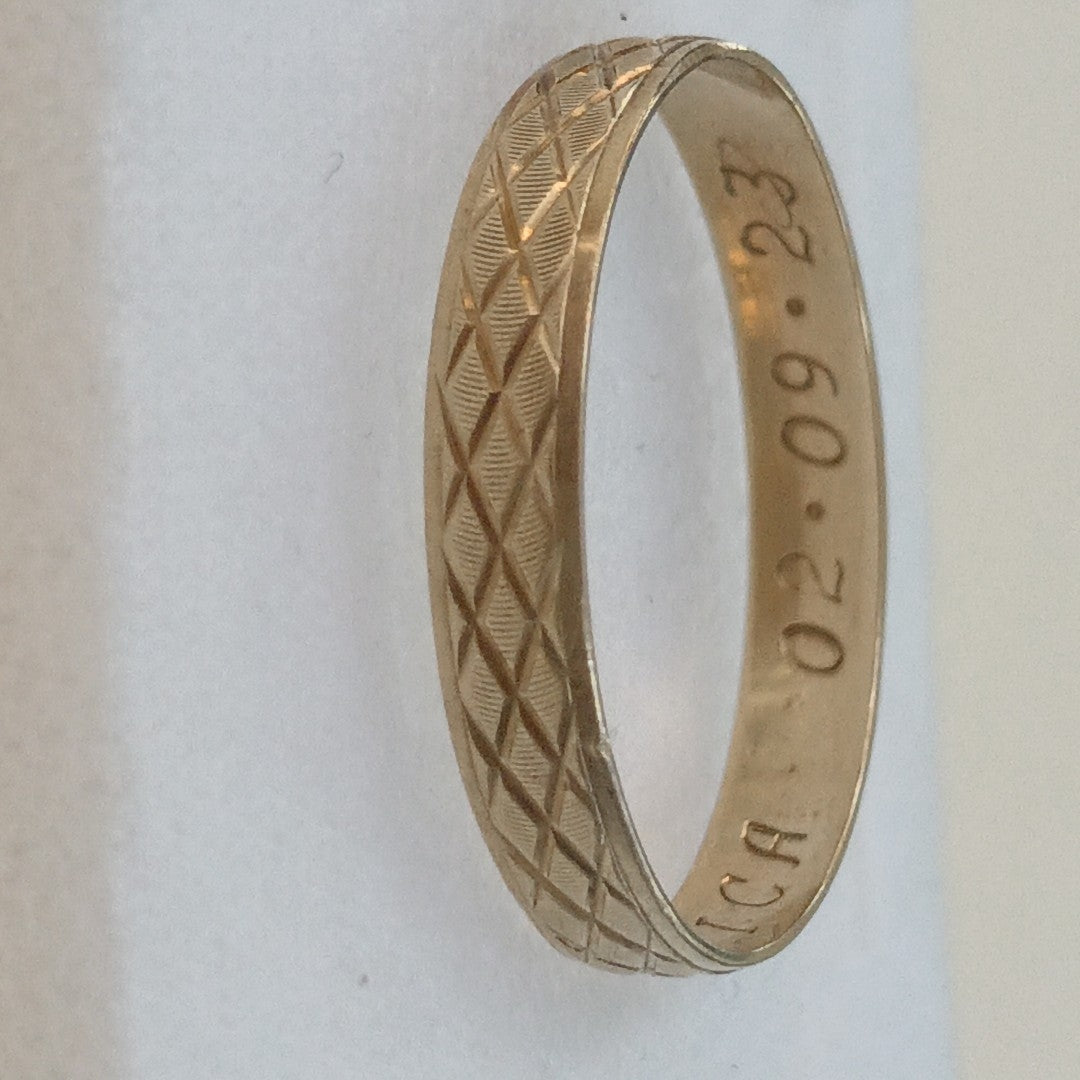 ARGOLLA ORO 10 K 1.5 GRMS (SEMINUEVO)