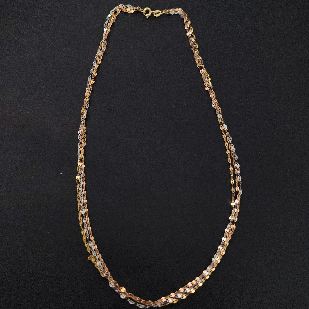 CADENA ORO 14 K 2.9 GRMS (SEMINUEVO)
