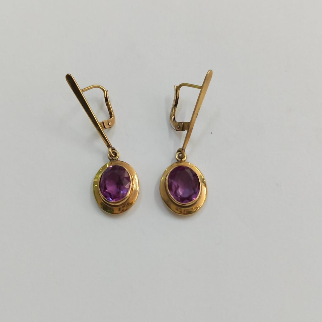 ARETES PAR ORO 14 K 2,70 GRMS (SEMINUEVO)