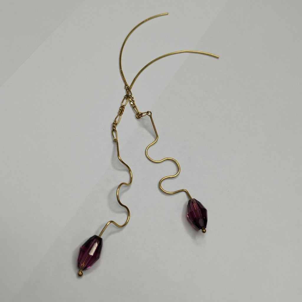 VIOLADORES PAR ORO 14 K 1.7 GRMS (SEMINUEVO)