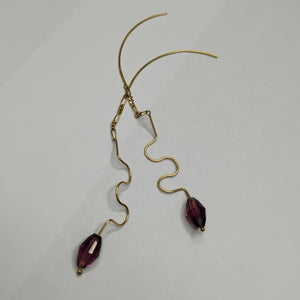 VIOLADORES PAR ORO 14 K 1.7 GRMS (SEMINUEVO)