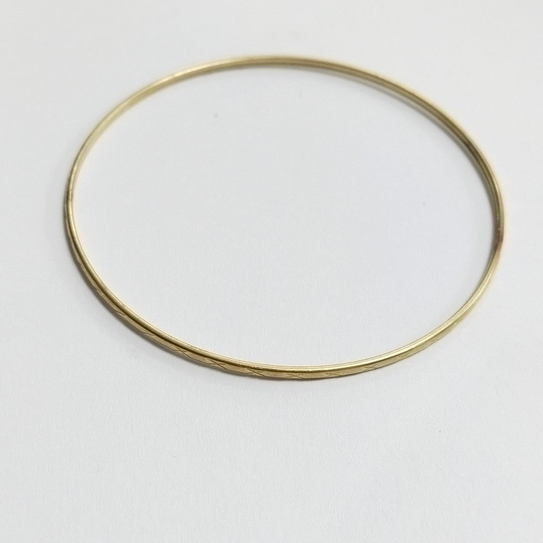 PULSERA RIGIDA ORO 10 K 2,40 GRMS (SEMINUEVO)