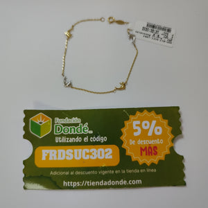 PULSERAS DAMA ORO 14K 1.5 (NUEVO)