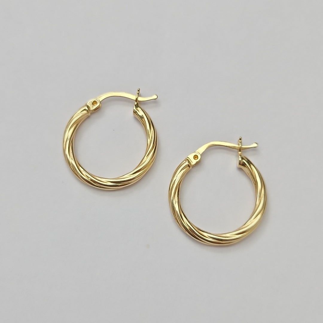 ARRACADAS ORO 14K 1.4 (NUEVO)