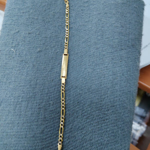 ESCLAVA ORO, RODIADO 14 K 3.2 GRMS (SEMINUEVO)