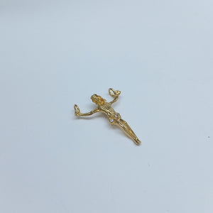 CRISTO,DIJE ORO 10 K 1,60 GRMS (SEMINUEVO)