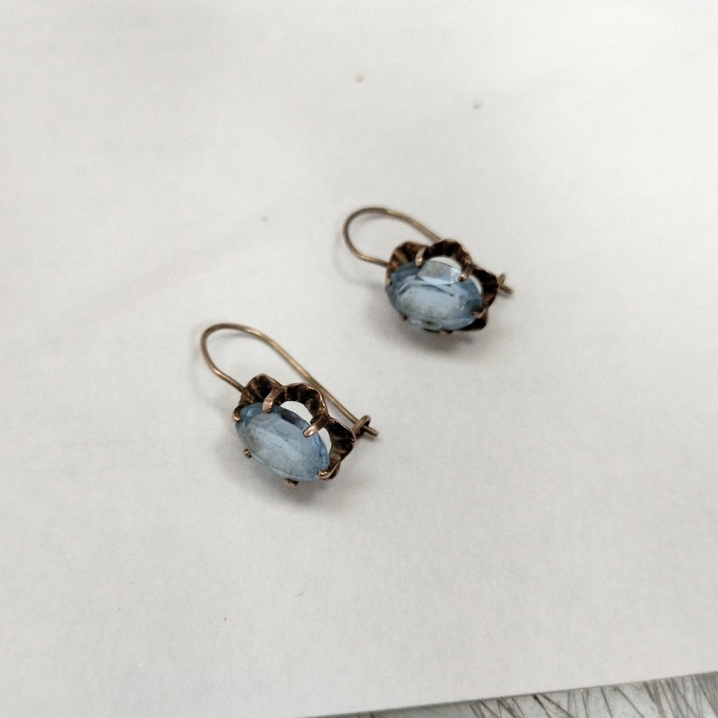 ARETES PAR ORO 8 K 1,20 GRMS (SEMINUEVO)