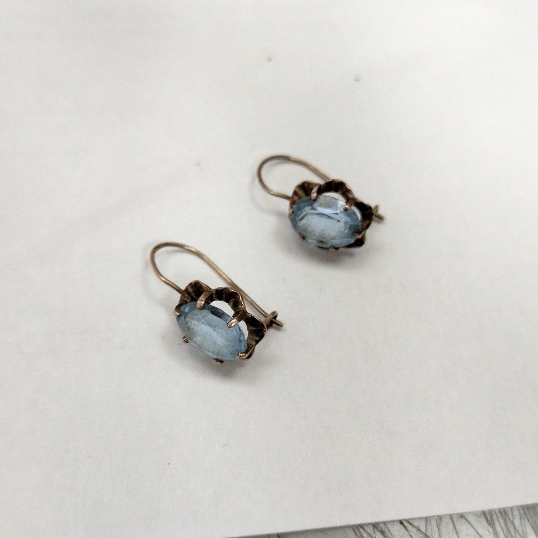 ARETES PAR ORO 8 K 1,20 GRMS (SEMINUEVO)