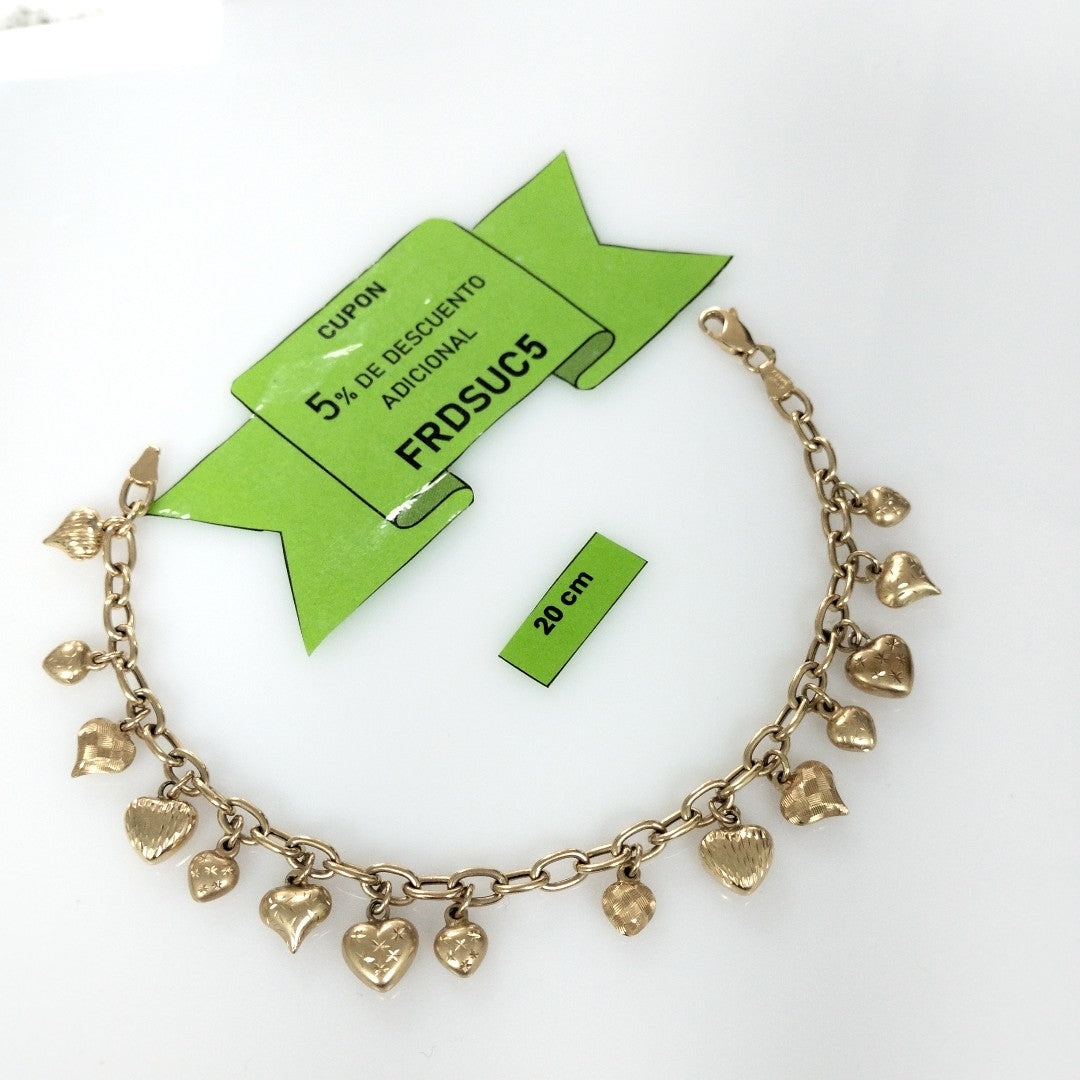 PULSERA ORO 14 K 8,60 GRMS (SEMINUEVO)
