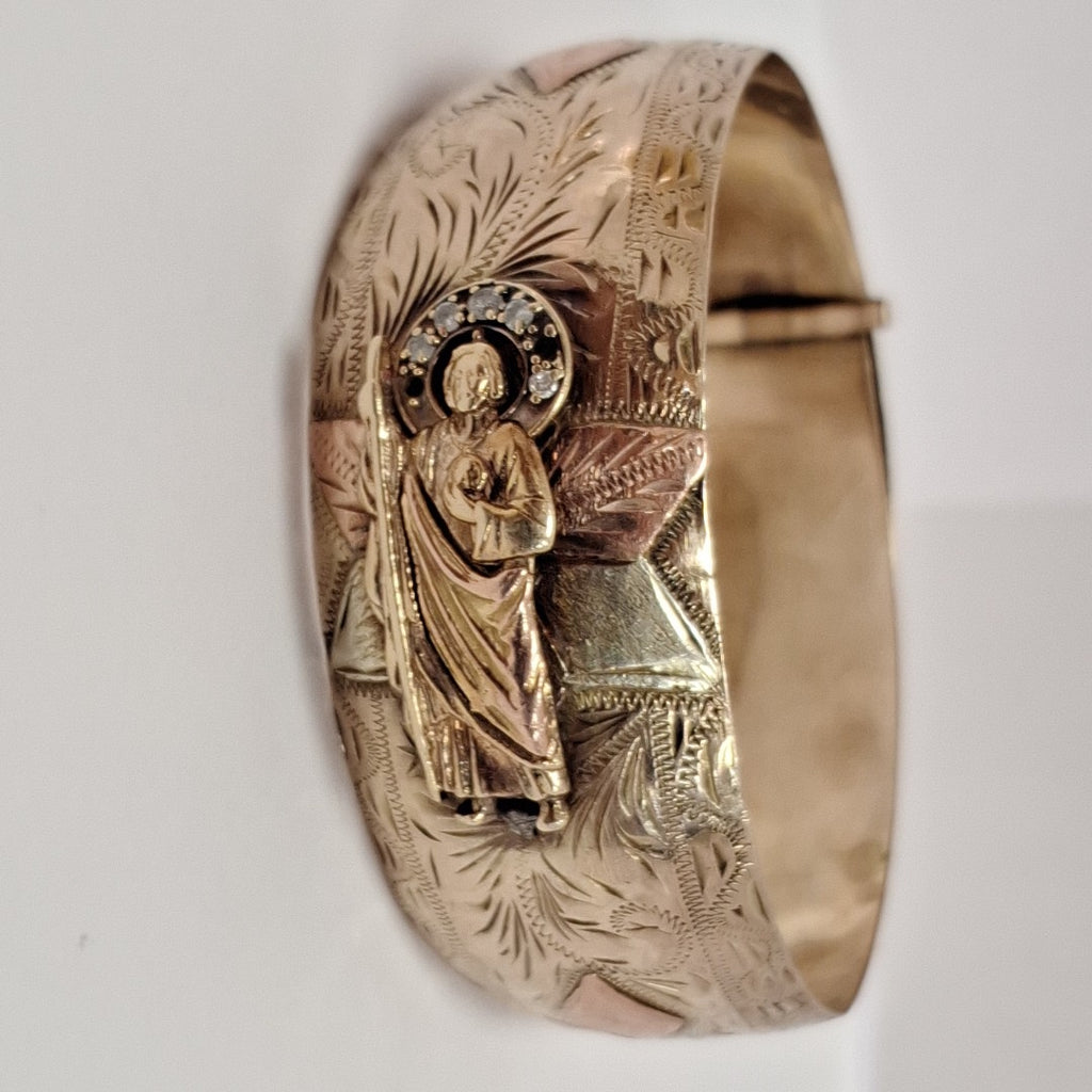 PULSERA RIGIDA ORO 8 K 21.1 GRMS (SEMINUEVO)