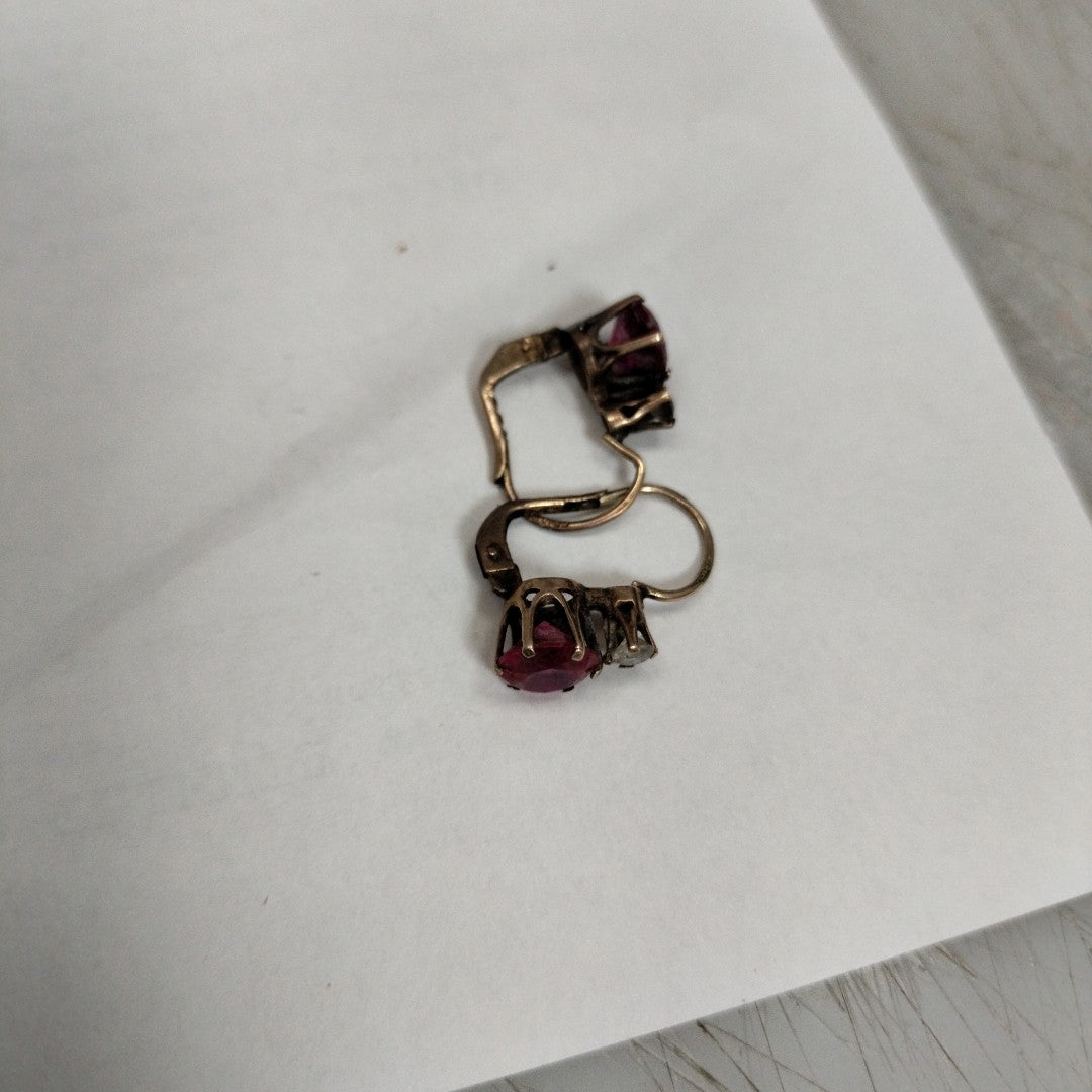ARETES PAR ORO 8 K 2,00 GRMS (SEMINUEVO)