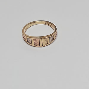 ANILLITO ORO, ORO COMBINADO 14 K 3.2 GRMS (SEMINUEVO)