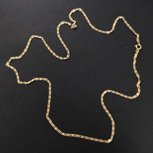 CADENA ORO COMBINADO 14 K 3 GRMS (SEMINUEVO)